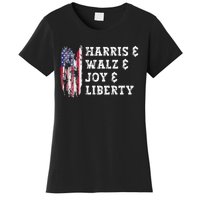 Harris & Walz & Joy & Liberty Women's T-Shirt