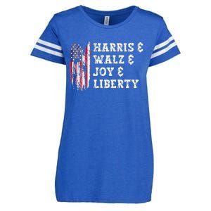 Harris & Walz & Joy & Liberty Enza Ladies Jersey Football T-Shirt