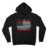 Harris Waltz Joyful Warrior Kamala Harris Tim Walz President Hoodie