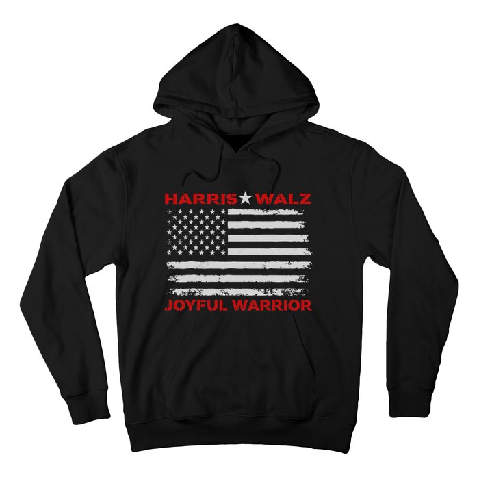 Harris Waltz Joyful Warrior Kamala Harris Tim Walz President Hoodie