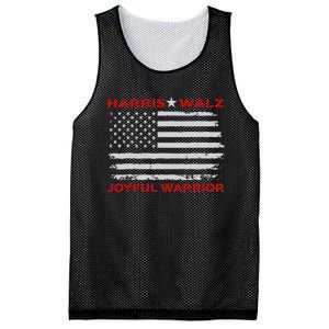 Harris Waltz Joyful Warrior Kamala Harris Tim Walz President Mesh Reversible Basketball Jersey Tank