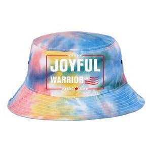 Harris Waltz Joyful Warrior Kamala Harris Tim Walz President Tie Dye Newport Bucket Hat