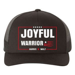 Harris Waltz Joyful Warrior Kamala Harris Tim Walz President Yupoong Adult 5-Panel Trucker Hat