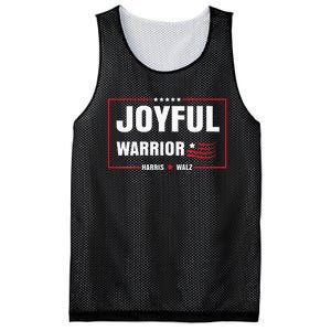 Harris Waltz Joyful Warrior Kamala Harris Tim Walz President Mesh Reversible Basketball Jersey Tank