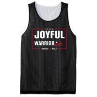 Harris Waltz Joyful Warrior Kamala Harris Tim Walz President Mesh Reversible Basketball Jersey Tank