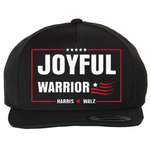 Harris Waltz Joyful Warrior Kamala Harris Tim Walz President Wool Snapback Cap