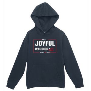 Harris Waltz Joyful Warrior Kamala Harris Tim Walz President Urban Pullover Hoodie