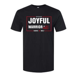 Harris Waltz Joyful Warrior Kamala Harris Tim Walz President Softstyle CVC T-Shirt