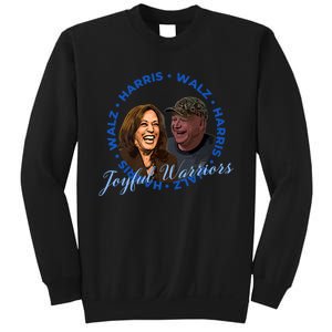 Harris Walz Joyful Warriors Walz Kamala Harris 2024 Sweatshirt