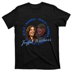 Harris Walz Joyful Warriors Walz Kamala Harris 2024 T-Shirt