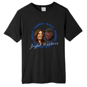 Harris Walz Joyful Warriors Walz Kamala Harris 2024 Tall Fusion ChromaSoft Performance T-Shirt