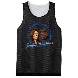 Harris Walz Joyful Warriors Walz Kamala Harris 2024 Mesh Reversible Basketball Jersey Tank