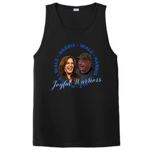 Harris Walz Joyful Warriors Walz Kamala Harris 2024 PosiCharge Competitor Tank