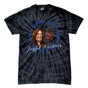 Harris Walz Joyful Warriors Walz Kamala Harris 2024 Tie-Dye T-Shirt