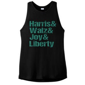 Harris Walz Joy Liberty Ladies PosiCharge Tri-Blend Wicking Tank