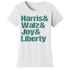 Harris Walz Joy Liberty Women's T-Shirt