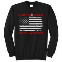 Harris Waltz Joyful Warrior Kamala Harris Tim Walz President Sweatshirt