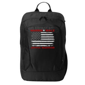 Harris Waltz Joyful Warrior Kamala Harris Tim Walz President City Backpack