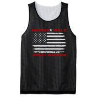 Harris Waltz Joyful Warrior Kamala Harris Tim Walz President Mesh Reversible Basketball Jersey Tank