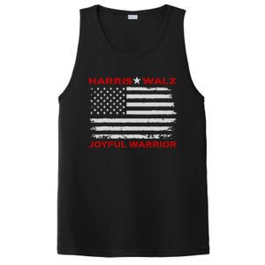 Harris Waltz Joyful Warrior Kamala Harris Tim Walz President PosiCharge Competitor Tank