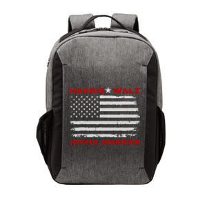 Harris Waltz Joyful Warrior Kamala Harris Tim Walz President Vector Backpack