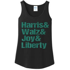 Harris Walz Joy Liberty Ladies Essential Tank