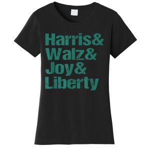 Harris Walz Joy Liberty Women's T-Shirt