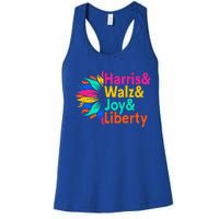 Harris Walz Joy Liberty Sunflower Women's Racerback Tank