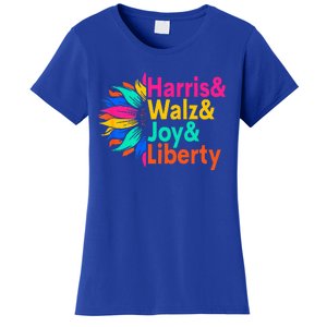 Harris Walz Joy Liberty Sunflower Women's T-Shirt