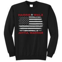 Harris Waltz Joyful Warrior Kamala Harris Tim Walz President Sweatshirt