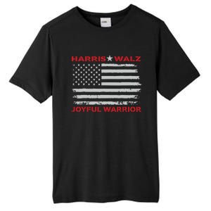 Harris Waltz Joyful Warrior Kamala Harris Tim Walz President Tall Fusion ChromaSoft Performance T-Shirt