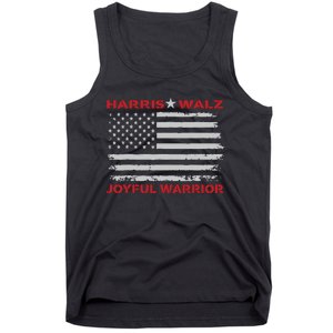 Harris Waltz Joyful Warrior Kamala Harris Tim Walz President Tank Top