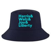 Harris Walz Joy Liberty Harris Walz Waltz 2024 Retro Cool Comfort Performance Bucket Hat