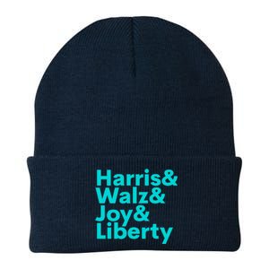 Harris Walz Joy Liberty Harris Walz Waltz 2024 Retro Knit Cap Winter Beanie