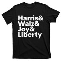 Harris Walz Joy Liberty Harris Walz Waltz 2024 T-Shirt