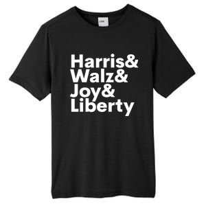 Harris Walz Joy Liberty Harris Walz Waltz 2024 Tall Fusion ChromaSoft Performance T-Shirt