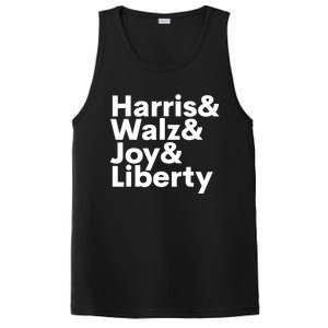 Harris Walz Joy Liberty Harris Walz Waltz 2024 PosiCharge Competitor Tank