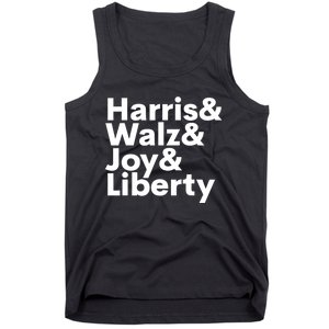 Harris Walz Joy Liberty Harris Walz Waltz 2024 Tank Top