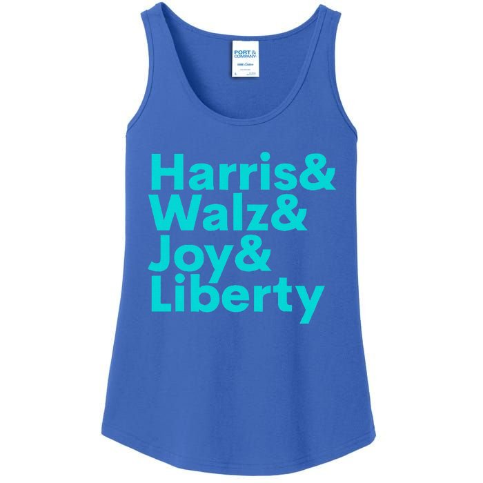 Harris Walz Joy Liberty Ladies Essential Tank