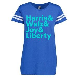 Harris Walz Joy Liberty Enza Ladies Jersey Football T-Shirt