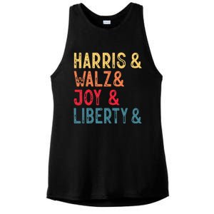 Harris Walz Joy Liberty Ladies PosiCharge Tri-Blend Wicking Tank