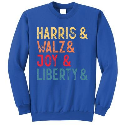 Harris Walz Joy Liberty Sweatshirt