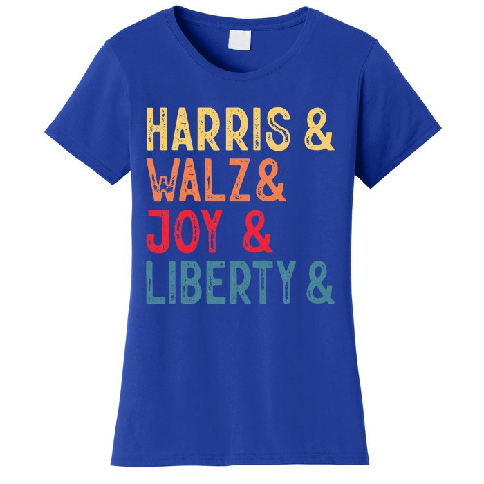 Harris Walz Joy Liberty Women's T-Shirt