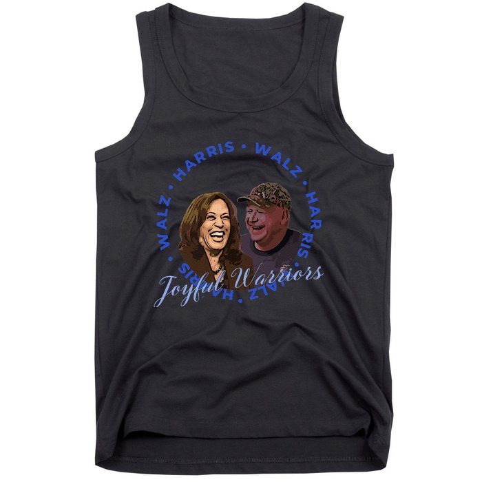 Harris Walz Joyful Warriors Walz Kamala Harris 2024 Tank Top