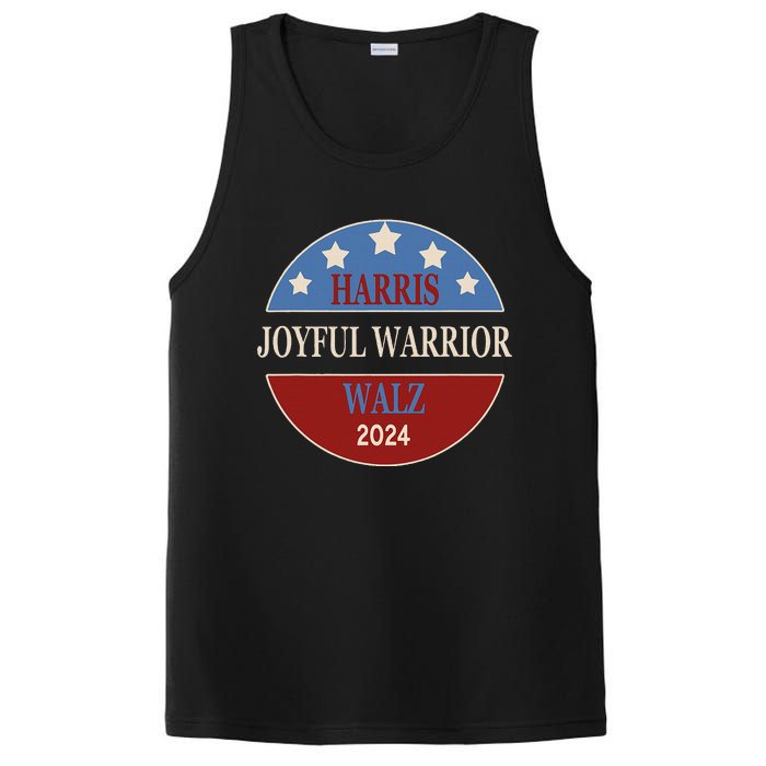 Harris Waltz Joyful Warrior Kamala Harris Tim Walz President PosiCharge Competitor Tank