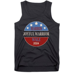 Harris Waltz Joyful Warrior Kamala Harris Tim Walz President Tank Top