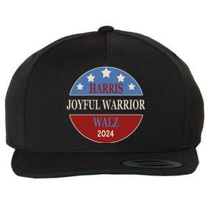 Harris Waltz Joyful Warrior Kamala Harris Tim Walz President Wool Snapback Cap