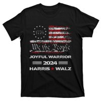 Harris Waltz Joyful Warrior Kamala Harris Tim Walz President T-Shirt