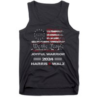 Harris Waltz Joyful Warrior Kamala Harris Tim Walz President Tank Top