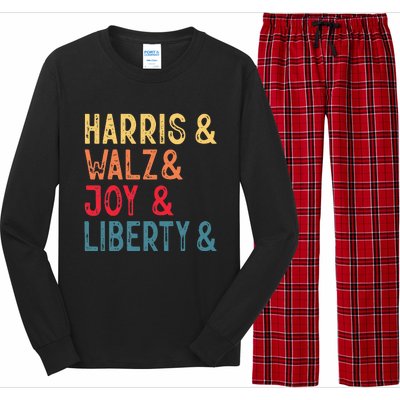 Harris Walz Joy Liberty Long Sleeve Pajama Set